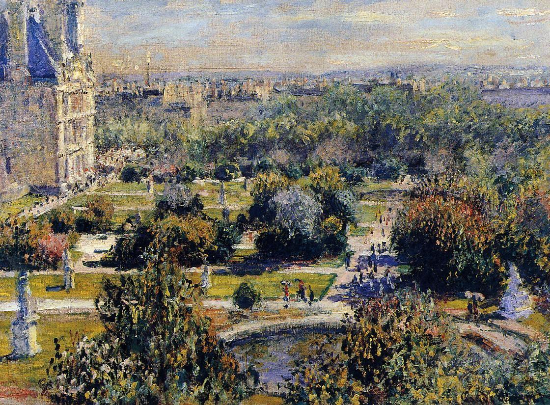 The Tulleries Claude Monet Oil Paintings